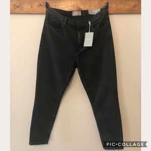Everlane Black High Rise Skinny Jeans